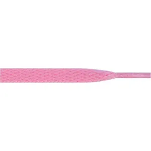 Wholesale Athletic Flat 5/16" - Pink (12 Pair Pack) Shoelaces