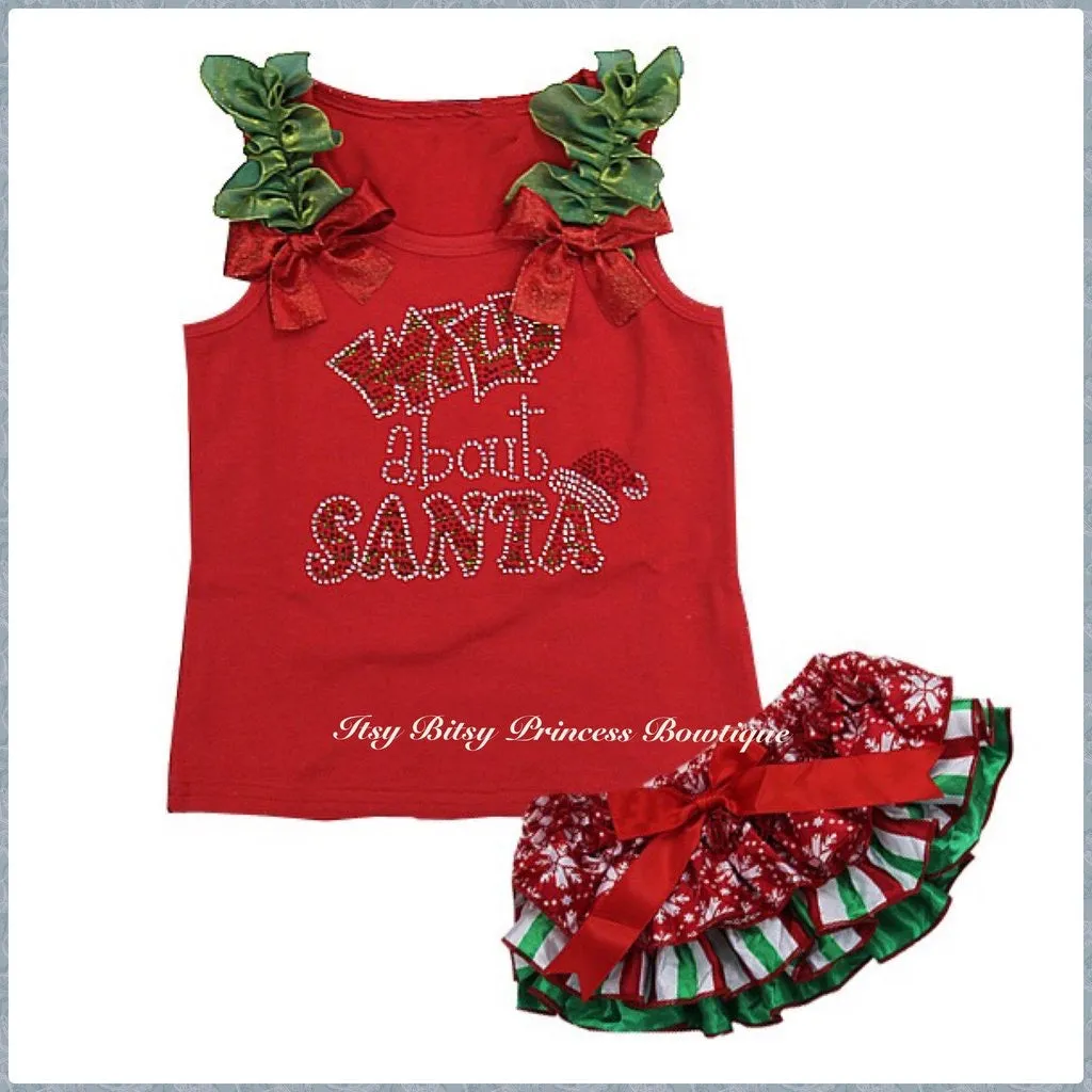 Wild About Santa top