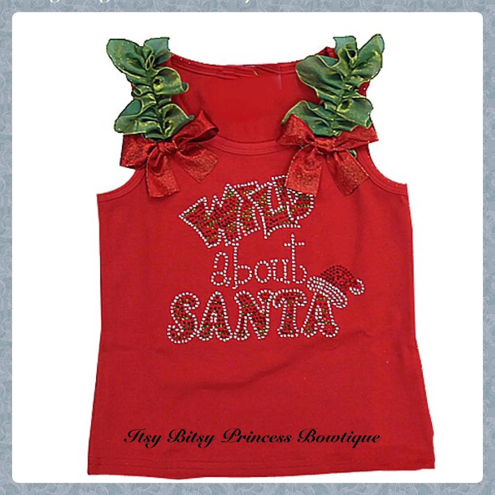 Wild About Santa top