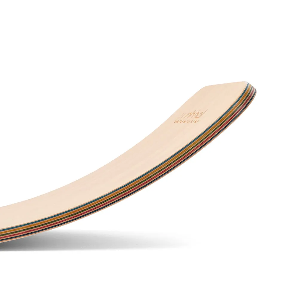 Wobbel Board Rainbow Beech Wood