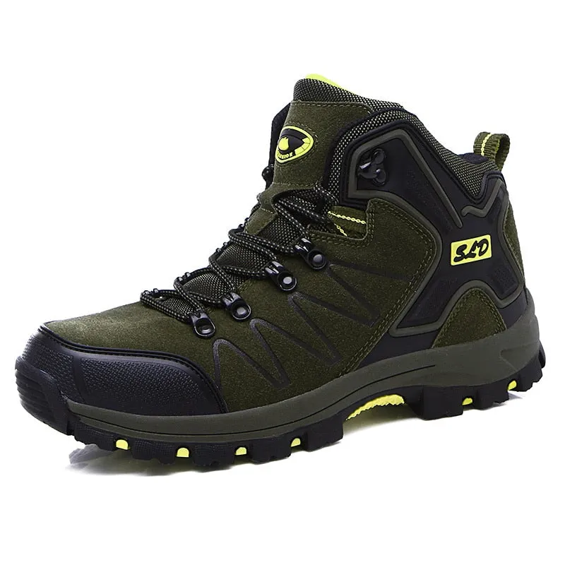 Women Boots Waterproof Hiking Shoes Female Snow Boots Platform Keep Warm Ankle Boots - WHS50171