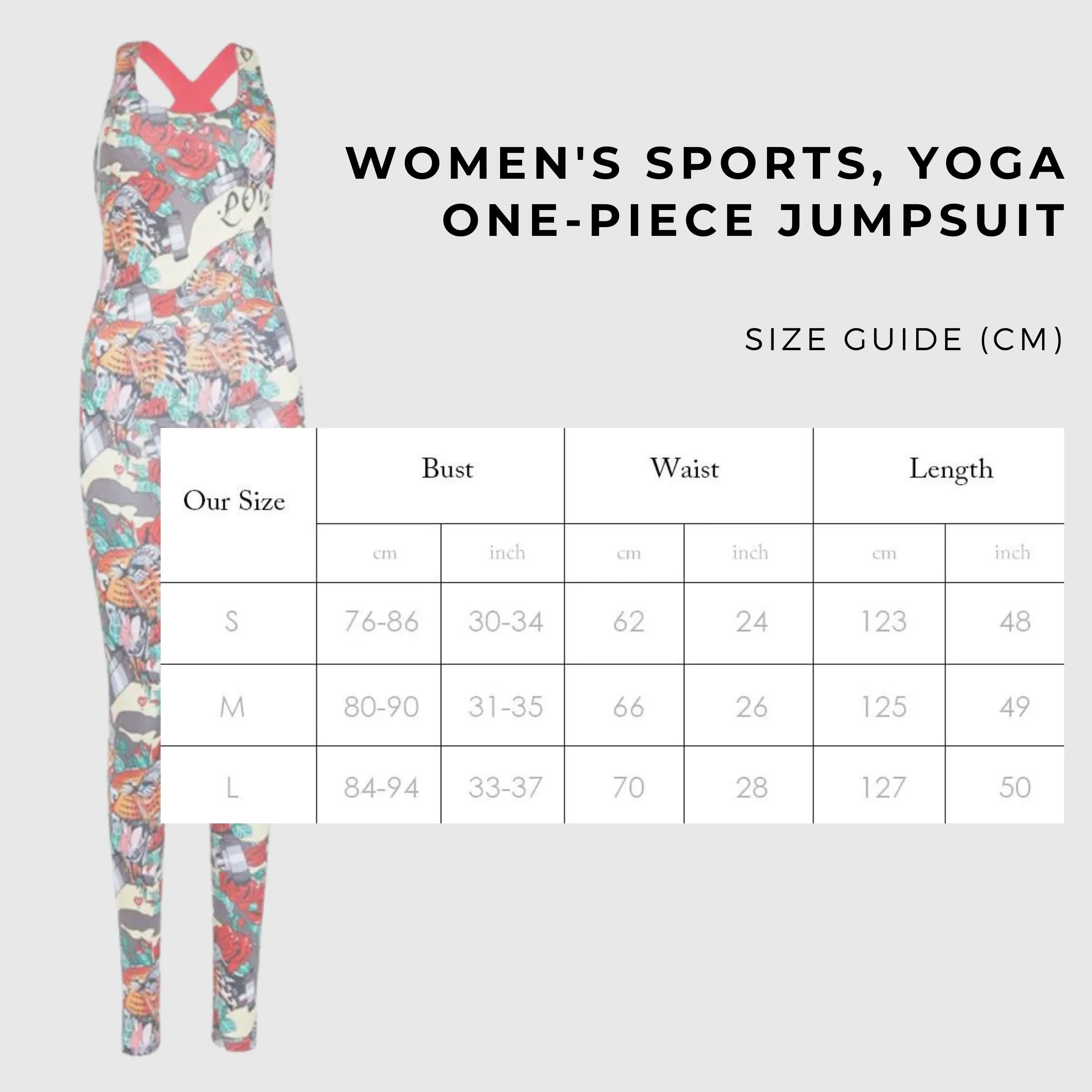 Women's Sports, Yoga One-piece Jumpsuit