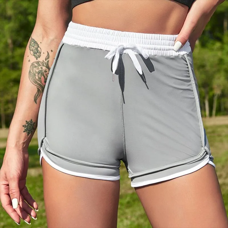 Yoga Tight-Fitting Elasticity Low-Waist Slim-Fit Sports Ultra-Short Running Sports Shorts