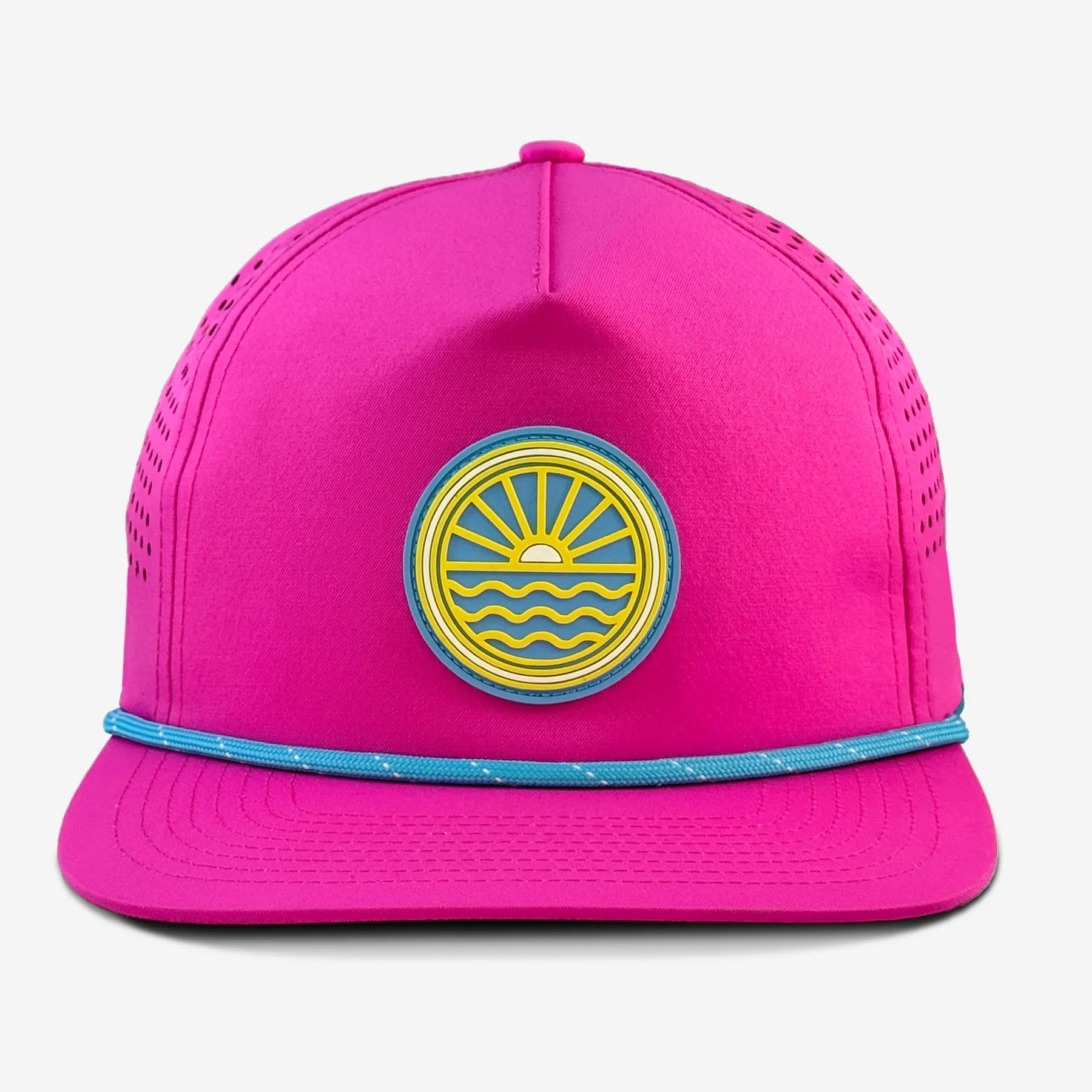 YOUTH 80s Sun Wave Waterproof Hat - Pink